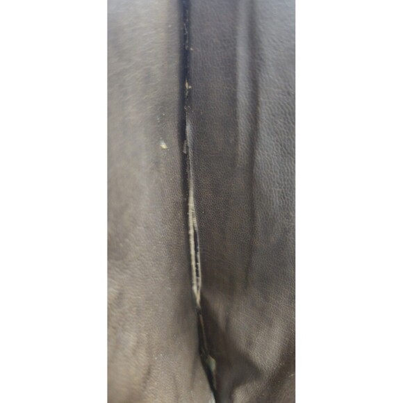 Vtg Rayne London Brown Suede Gold Chain Classic Envelope Shoulder Bag Crossbody - Picture 15 of 16